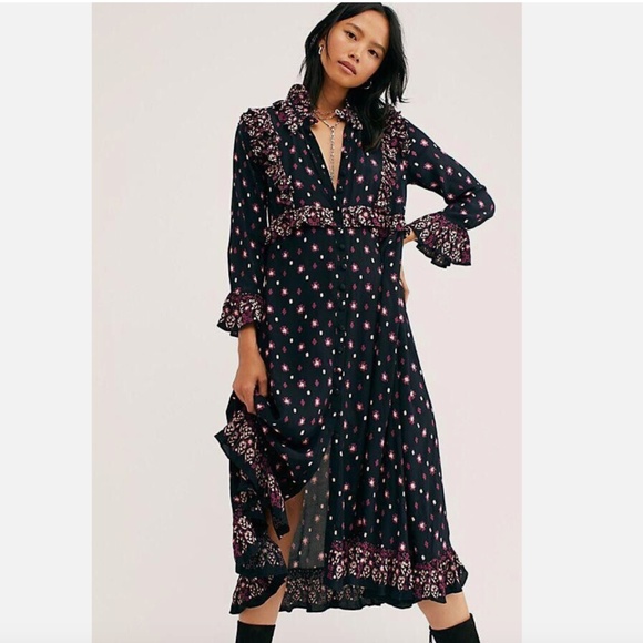 Free People Calico Skies Dress - Picture 3 of 5